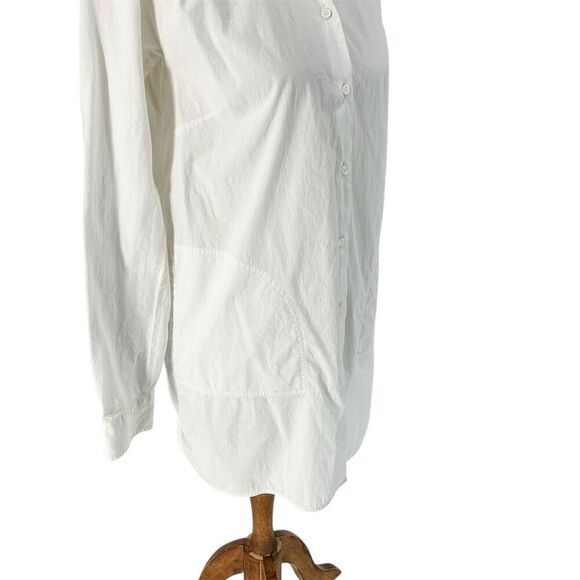 Max Mara Weekend Women's White Button Down Shirt Tunic Dress, size S - Picture 7 of 9